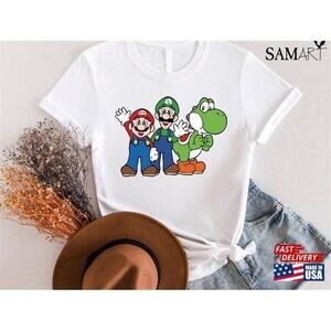 Super Mario Friends Shirtpersonalized Shirt Classic